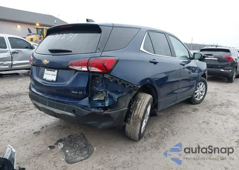 2022 Chevrolet Equinox Awd Lt z USA, uszkodzony, nr VIN 3GNAXUEV5NL273271